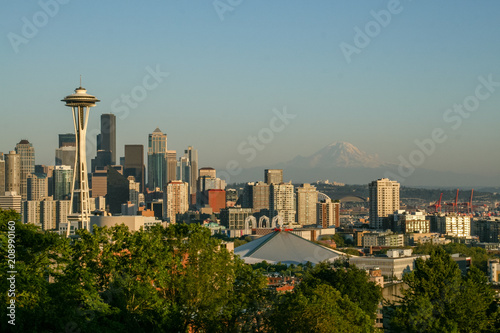 Dusk view from Kerry Park