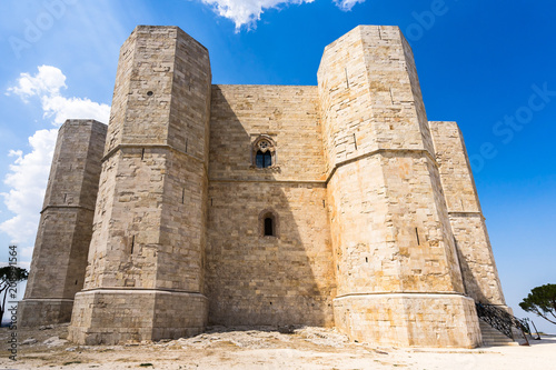 Castel del Monte, the famous castle built in 13th century and UNESCO World Heritage Site, Apulia, Italy