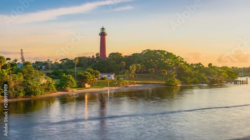 Jupiter, Florida, USA at Jupiter Inlet Light photo