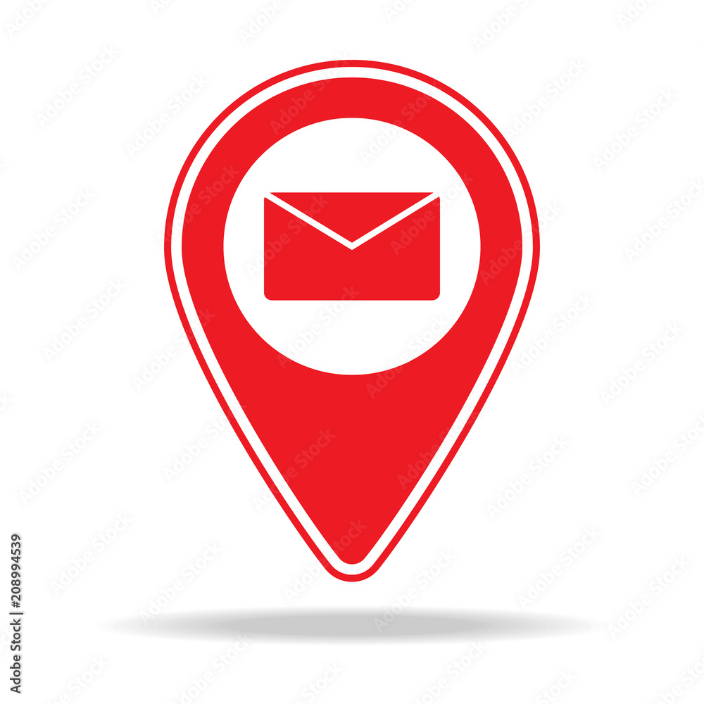post office map pin icon. Element of warning navigation pin icon for mobile concept and web apps. Detailed post office map pin icon can be used for web and mobile post office map pin icon. Element of warning navigation pin icon for mobile concept and web apps. Detailed post office map pin icon can be used for web and mobile