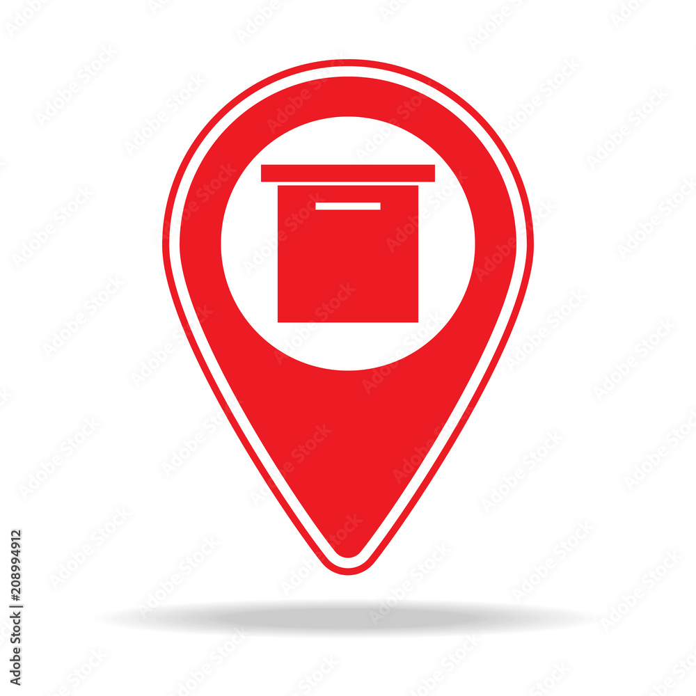 storage map pin icon. Element of warning navigation pin icon for mobile concept and web apps. Detailed storage map pin icon can be used for web and mobile storage map pin icon. Element of warning navigation pin icon for mobile concept and web apps. Detailed storage map pin icon can be used for web and mobile