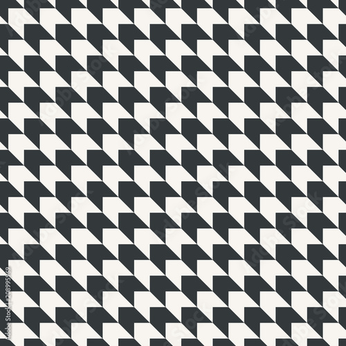 Arrow symbol seamless abstract pattern monochrome or two colors vector