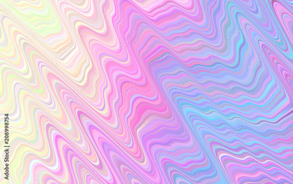 Holographic Distorted Wavy Stripes Vector Background. Vivid Gradient Glitch. Pastel Rainbow Fluid Texture. Psychedelic Color Neon Surface in Cyan, Blue, Pink, Violet, Magenta and Yellow. Holographic Distorted Wavy Stripes Vector Background. Vivid Gradient Glitch. Pastel Rainbow Fluid Texture. Psychedelic Color Neon Surface in Cyan, Blue, Pink, Violet, Magenta and Yellow.
