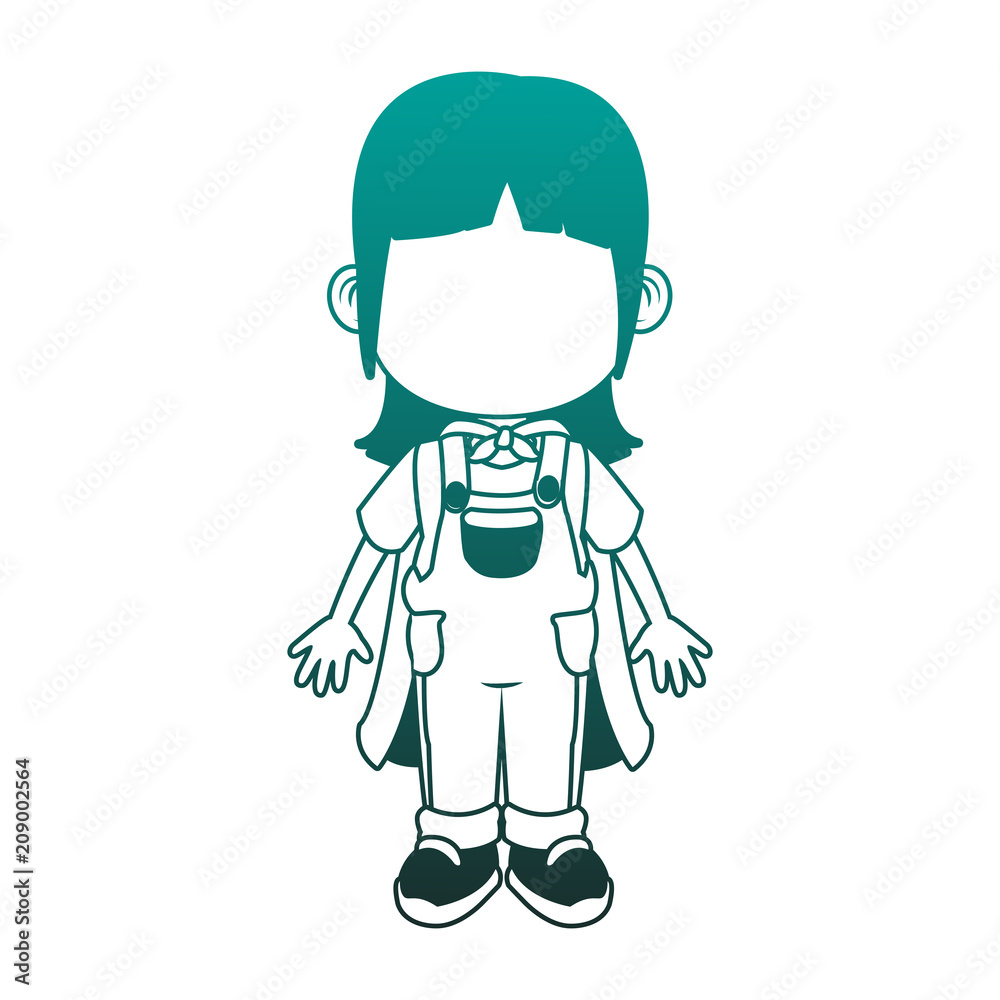 Beautiful girl with superhero cap vector illustration graphic design Beautiful girl with superhero cap vector illustration graphic design