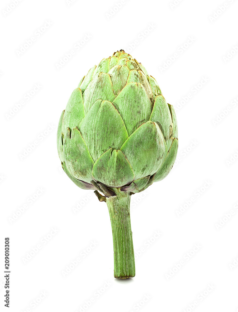 Fototapeta premium artichoke isolated on white background