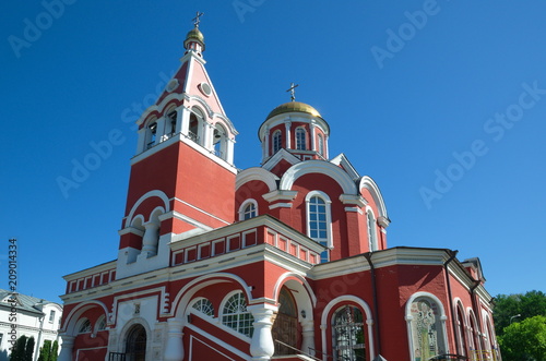 The Church of the Annunciation in Petrovsky Park, Moscow, Russia
