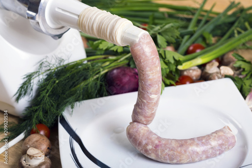 Homemade Making Sausage
