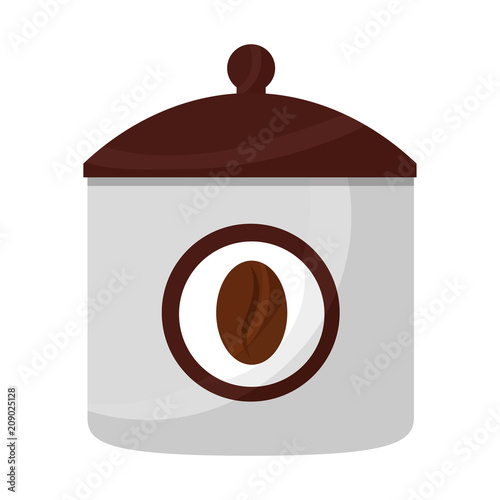 ceramic coffee pot icon vector illustration design