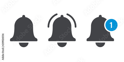 Notification message bell v...