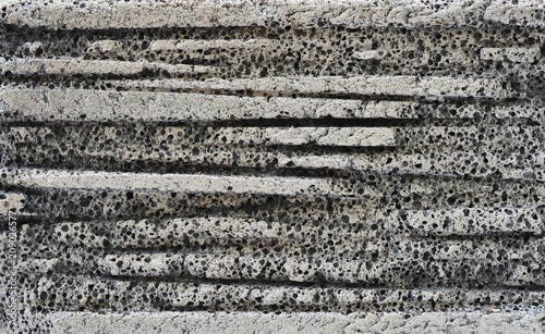 Obraz na plátne Texture of concrete with traces and unevenness