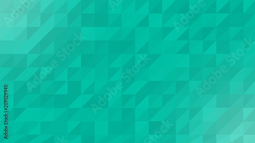 Cyan White Low Poly Vector Background
