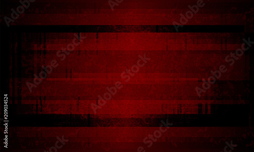 Dark red rippled background with silhouettes of blurred spots.