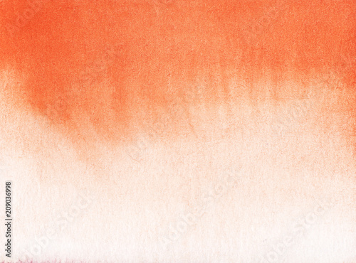 Textured paper with gradient from light to bright orange red. Hand drawn background.