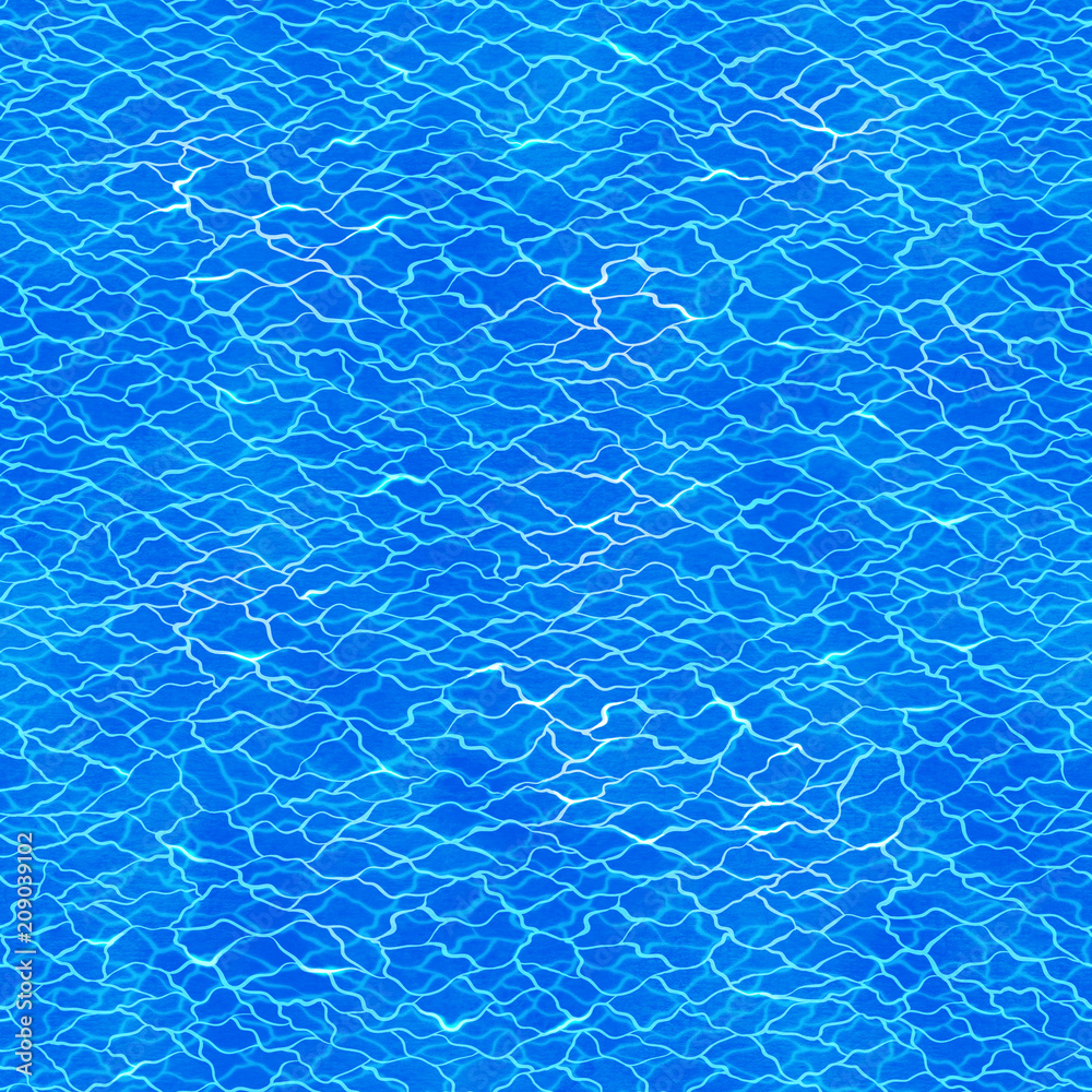 Seamless pattern swimming pool water Seamless pattern swimming pool water