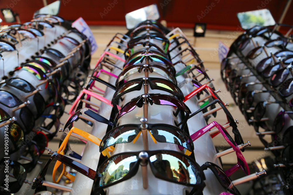 Fototapeta premium Sunglasses on sale