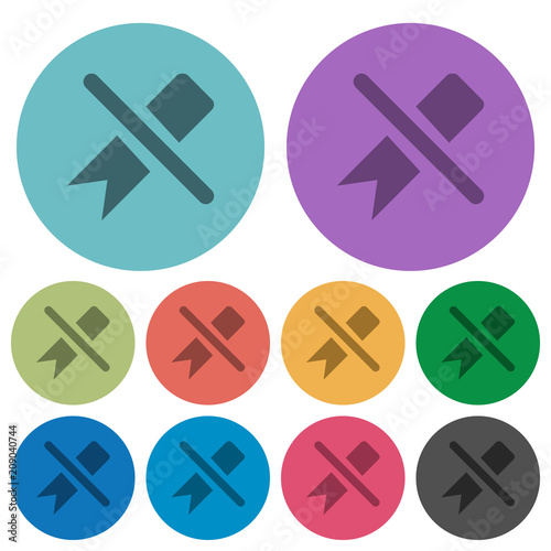 Untag color darker flat icons