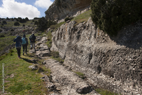 castellar de meca ruins photo