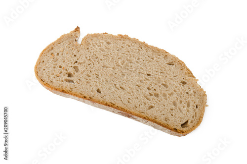 Eine Scheibe frisches Brot
