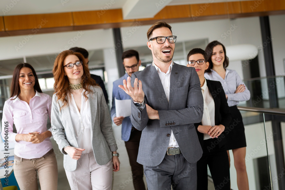 Group of professional successful business people Group of professional successful business people