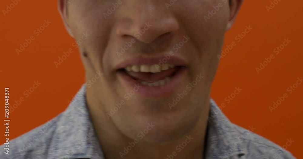 Beautiful boy model expression on colored backgrounds Beautiful boy model expression on colored backgrounds