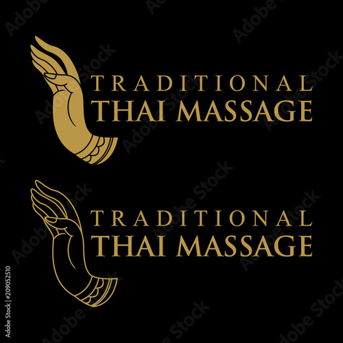 Logo design, Traditional Thai massage