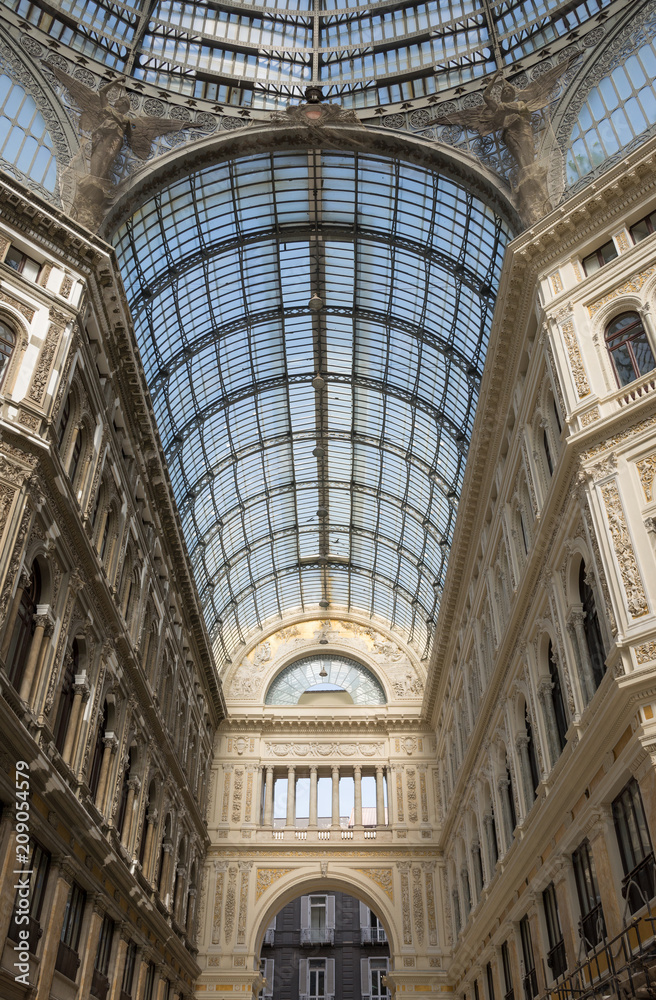 Umberto I gallery - Naples - Italy