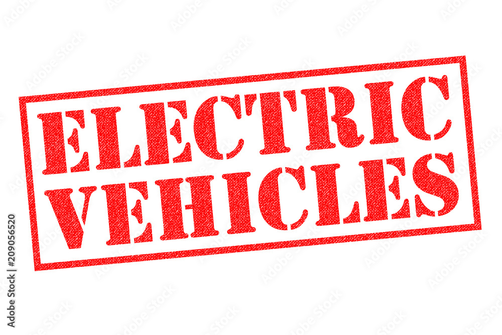 ELECTRIC VEHICLES Rubber Stamp ELECTRIC VEHICLES Rubber Stamp