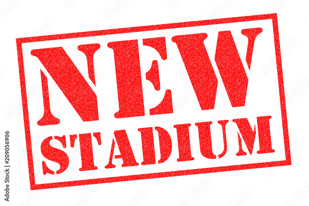 NEW STADIUM Rubber Stamp