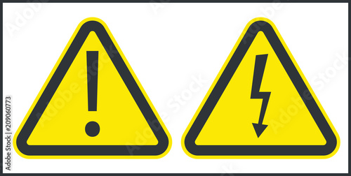 Danger sign, Danger icon