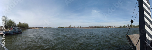 Volga tributary panorama