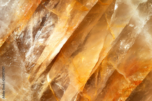 Agate yollow stratified sample