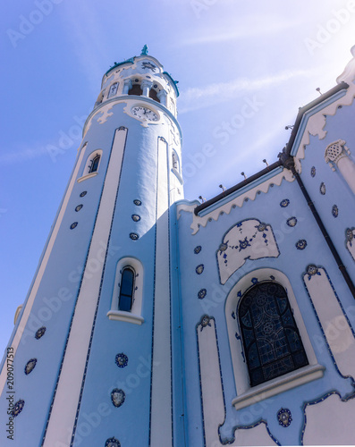 Church of St. Elizabeth (Blue Church) in Bratislava, Slovakia