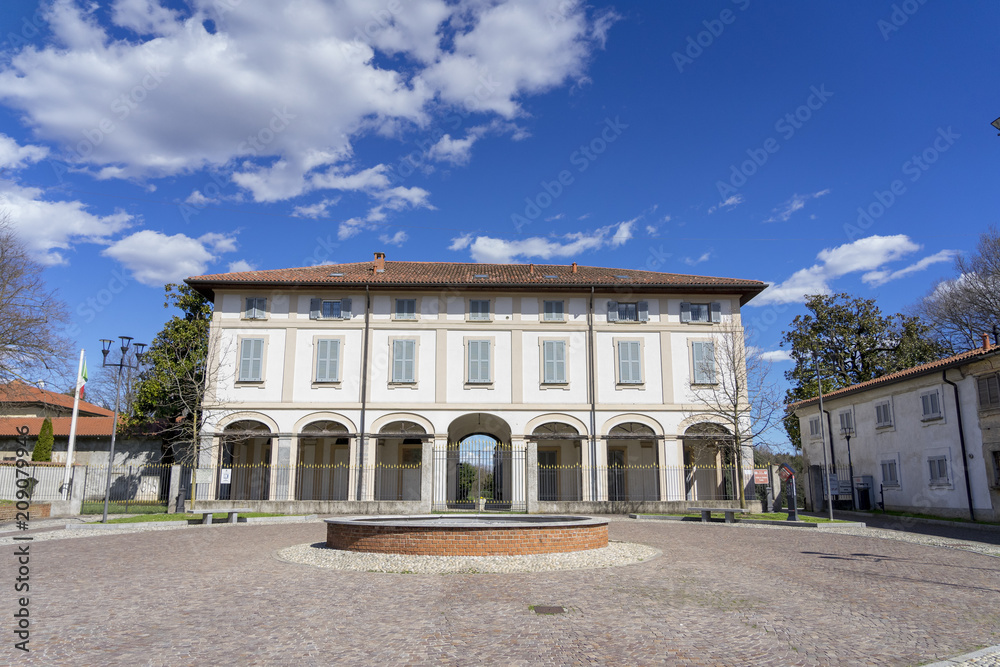 Usmate Velate, historic Villa Scaccabarozzi