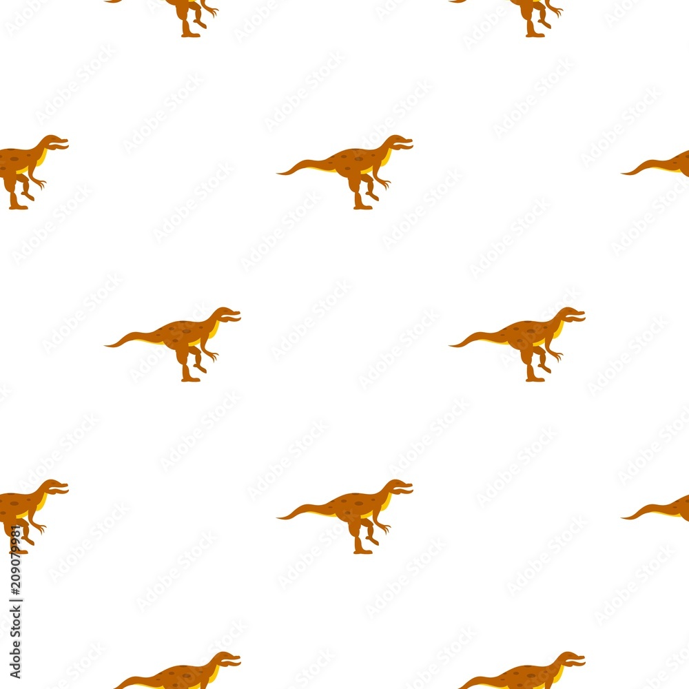 Ornithopod dinosaur pattern seamless for any design vector illustration Ornithopod dinosaur pattern seamless for any design vector illustration