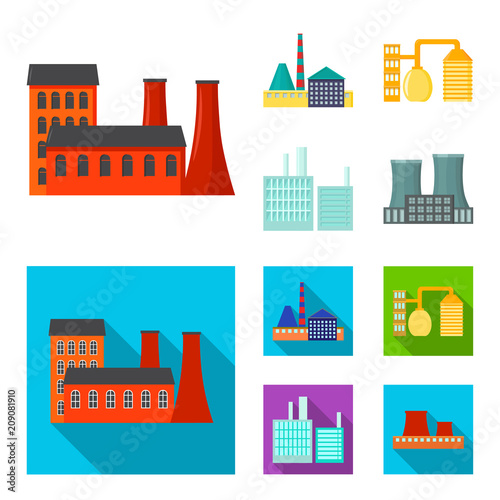 Industry, production.Factory set collection icons in cartoon,flat style vector symbol stock illustration web.
