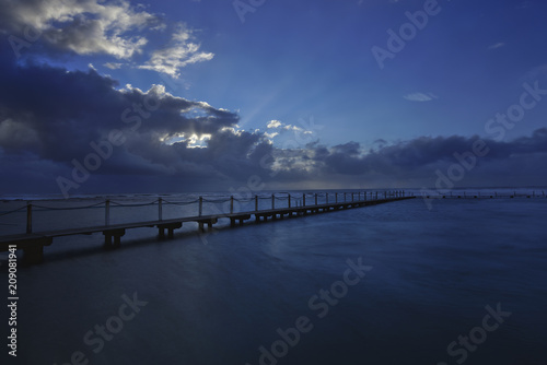 Early morning view of the Ocean 