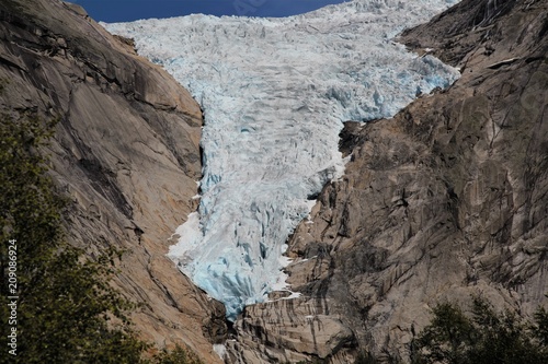 Ghiacciaio di ghiacciaio Jostedalsbreen in Norvegia photo