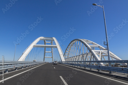 Russia, a bridge to the Crimea, the road of life, June 2018 © alzakh