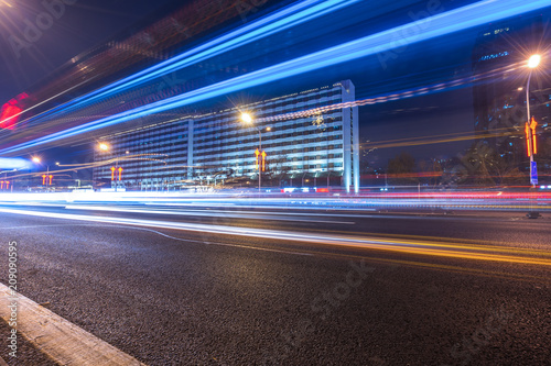 busy traffic road in urban