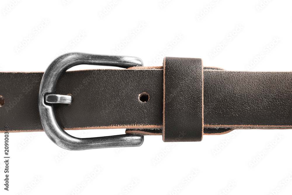 Brown belt isolated