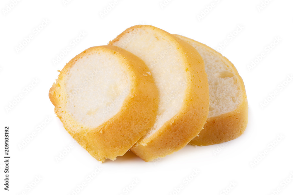 baked bread isolated on a white background baked bread isolated on a white background