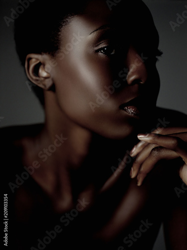 Model Beauty Stylish Makeup Portrait