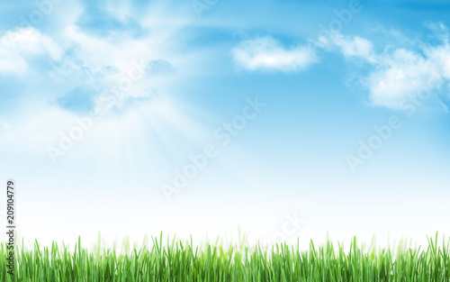 Abstract sunny summer background