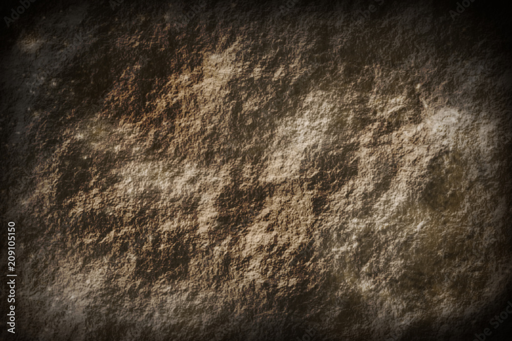 Dark vignetting vignette and rocky stone surface texture background - obrazy, fototapety, plakaty 