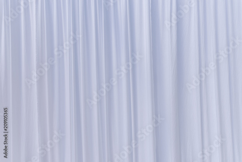 White curtain or drapes background