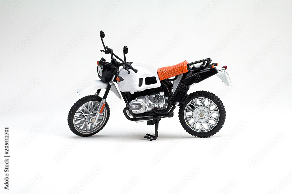 Toy enduro motorcycle 