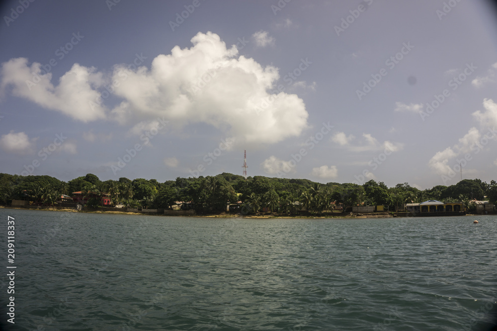 beautiful island in the caribbean