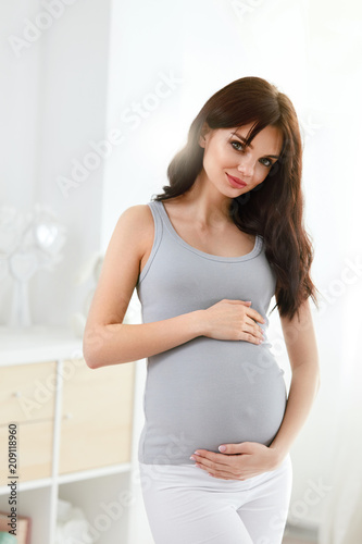 Pregnancy. Beautiful Smiling Pregnant Woman Free Download Pregnancy. Beautiful Smiling Pregnant Woman - GFXLoad