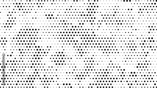 Halftone dotted background. Halftone effect vector pattern. Circle dots isolated on the white background.