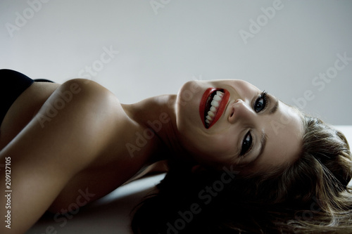 Model Beauty Stylish Makeup Portrait